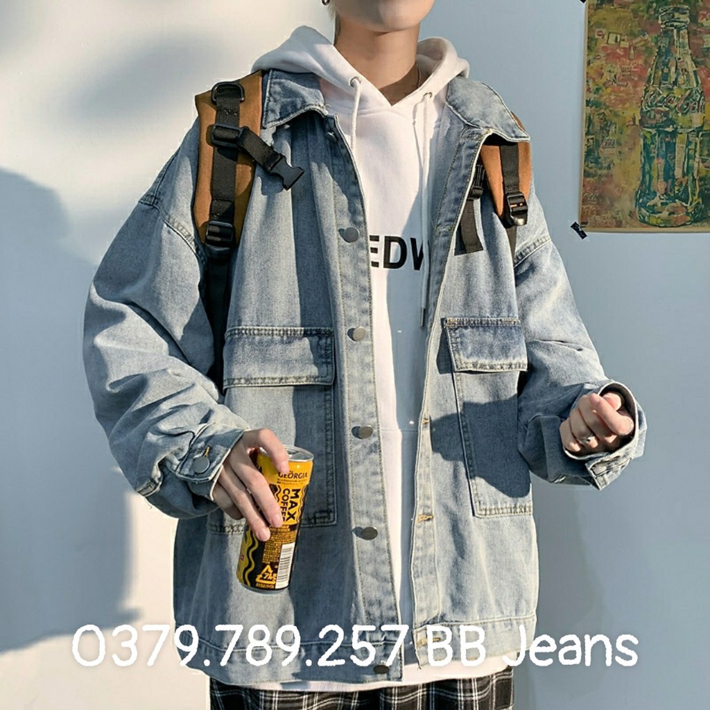 [Sỉ] Áo khoác jeans đẳng cấp sang trọng Top 3 của Chiwawa Family LE Kingbag Timber đủ size nha