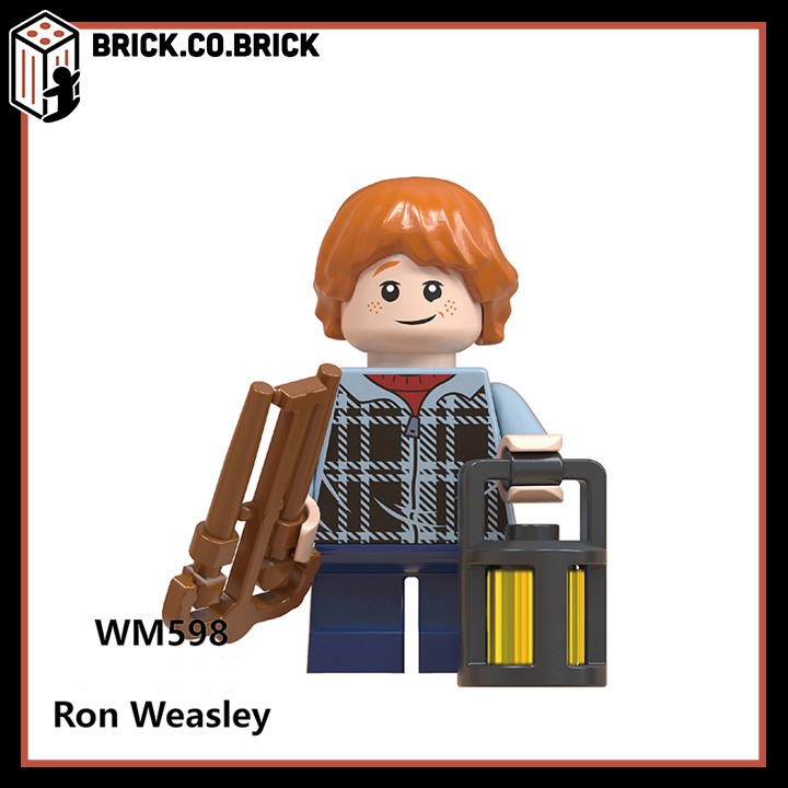 Hagrid Dumbledore Phim Harry PotterMinifigure Đồ chơi Lắp ghép Xếp hình Mini Mô hình WM6046
