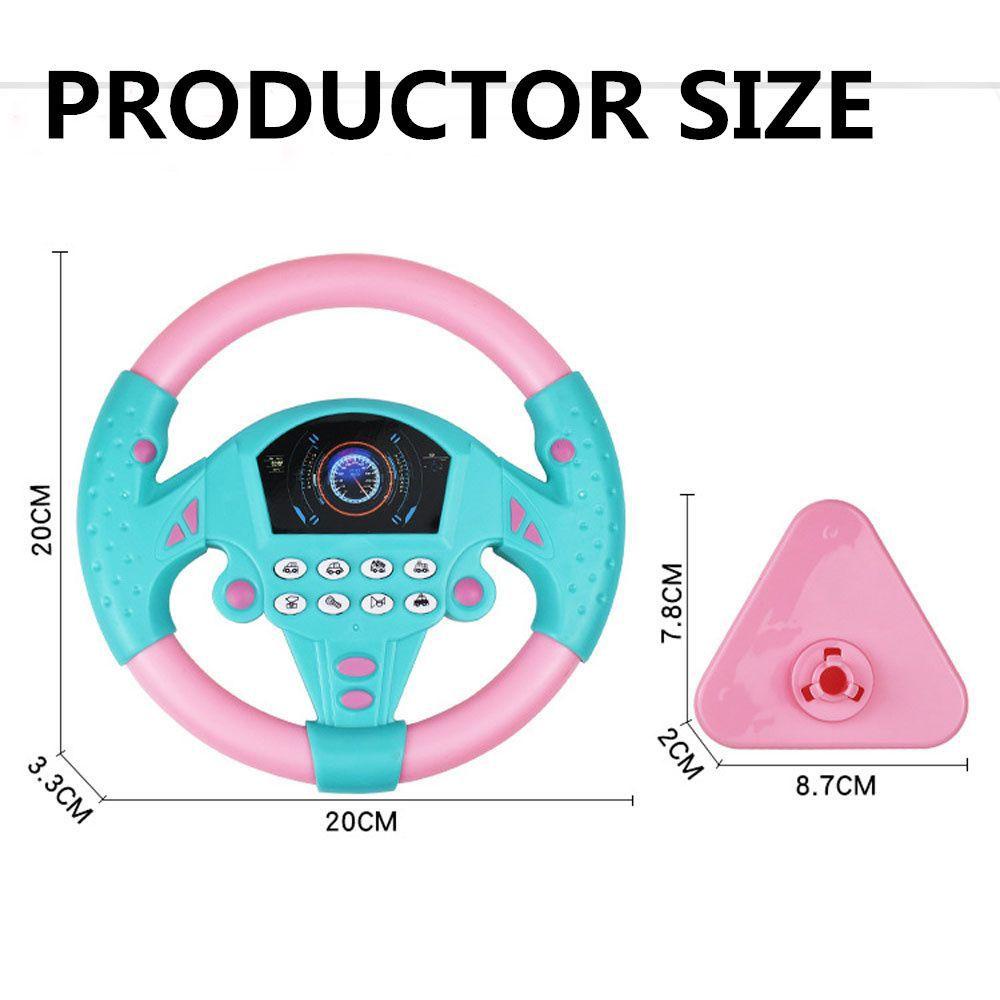 SUSANS Đồ Chơi Vô Lăng Xe Hơi Xoay 360 Độ Vui Nhộn Cho Bé° Đồ Chơi Tương Tác Xoay Tròn Vui Nhộn Cho Bé