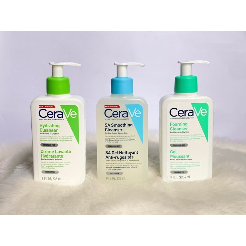 Sữa rửa mặt CRV Pháp các loại