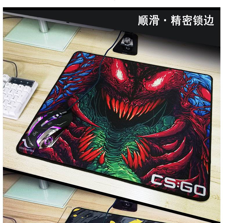 ♜☸♨Boxed qck+xtrfy mouse pad csgo seaming super barley ear greyhound gaming game smooth office customization