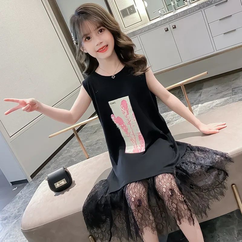 Đầm công chúa sát nách thiết kế thời trang cho bé