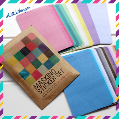 Set 27 tờ sticker giấy màu theo chủ đề - ALT012