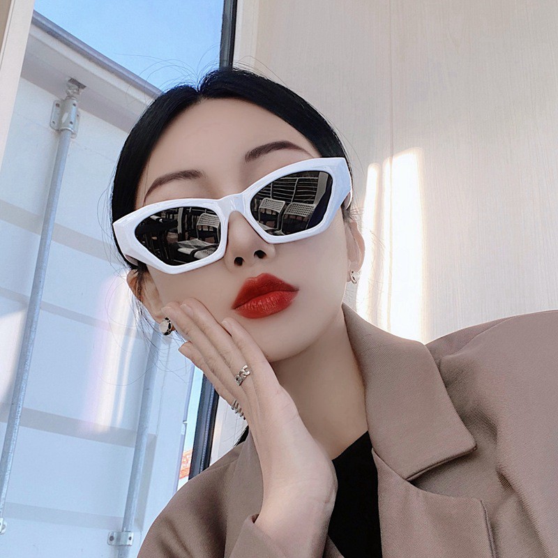 Kính mát gọng oval nhỏ thời trang Âu Mỹ