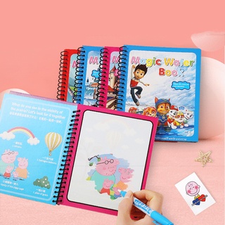 Sách tô màu 11 kiểu họa tiết Frozen Pony Spiderman an toàn có thể tái sử dụng dành cho bé gái làm quà tặng sinh nhật