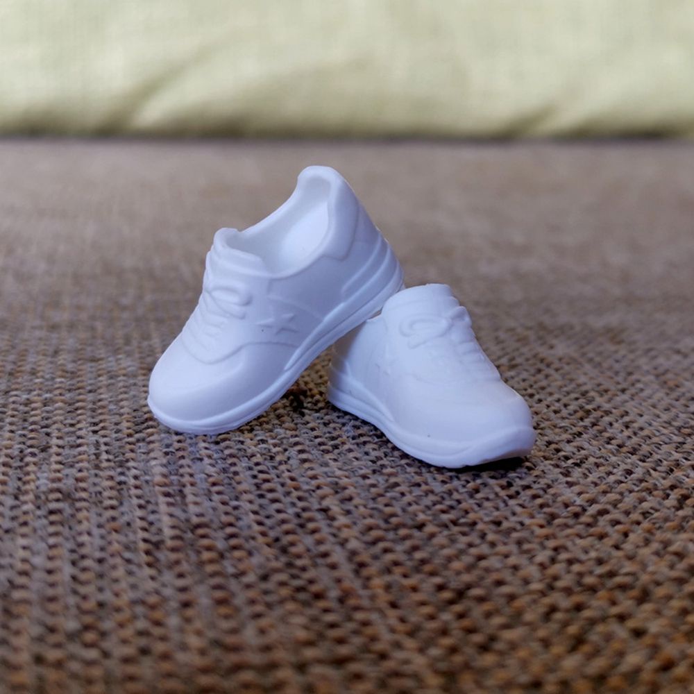 Giày thể thao 16cm bằng nhựa PVC cho búp bê 2~3.5cm 1/3 1/4