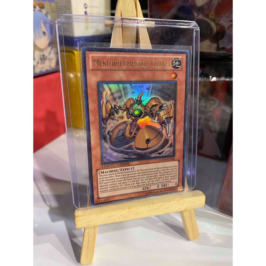 Lá bài thẻ bài Yugioh Meklord Emperor Granel – ULTRA RARE - Tặng bọc bài nhựa bảo quản