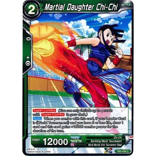 Thẻ bài Dragonball - bản tiếng Anh - Martial Daughter Chi-Chi / TB2-038'