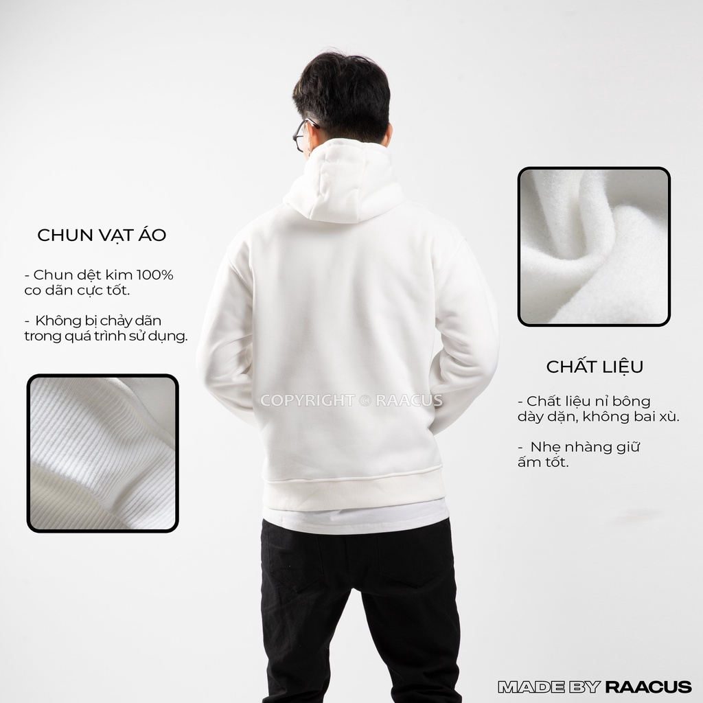 Áo khoác nỉ hoodie Essentials nam nữ nỉ bông siêu ấm, áo nỉ hoodie nam nữ unisex Raacusstore | BigBuy360 - bigbuy360.vn