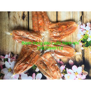 bánh tráng dẻo cuốn hành phi
