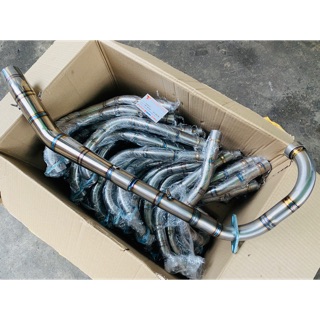 Cổ titan TRX Ex150 uốn CNC không móp size 32-51