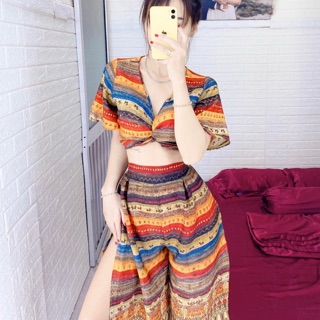 Sét thổ cẩm xẻ tà