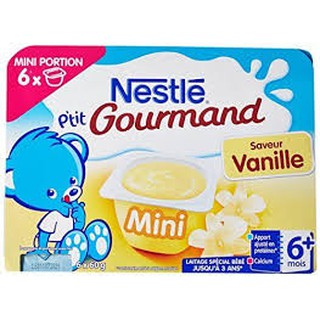 VÁNG SỮA NESTLE P'TIT (6X60G)