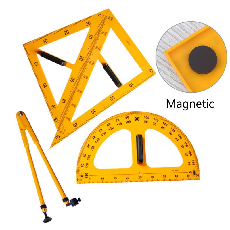 Bộ Thước Hình Học Và Compa Đa Năng Dùng Dạy Học