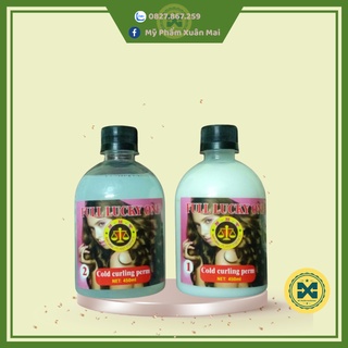 Cặp Thuốc uốn Tóc TNT Xoăn lạnh siêu sóng 450ml