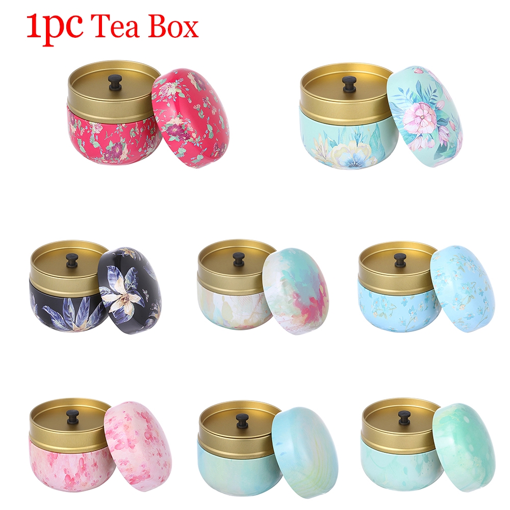 Hộp Đựng Trà Đa Năng Chống Ẩm Mốc Hình Tròn