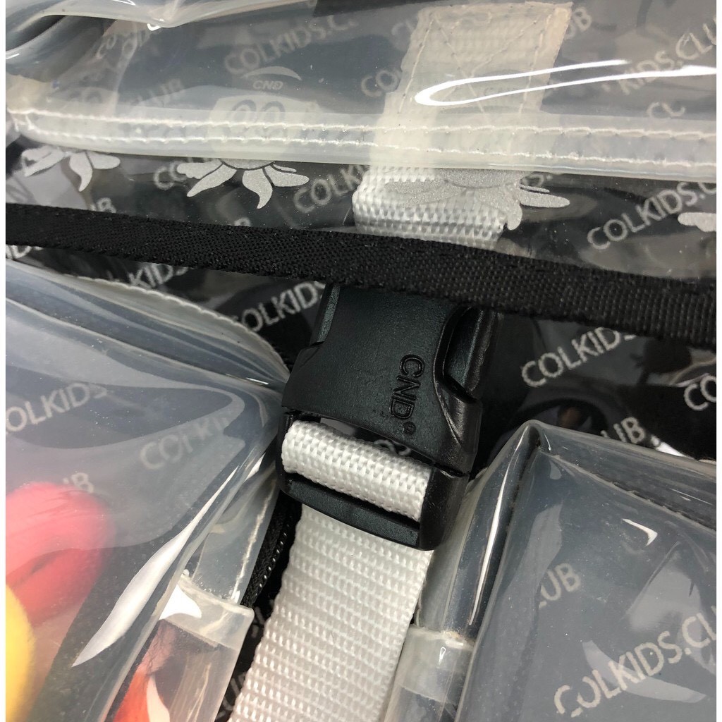 Balo CND Colkids Club SS5 nhựa Trong Suốt kèm Bạch tuột và Full Tag + giấy thơm