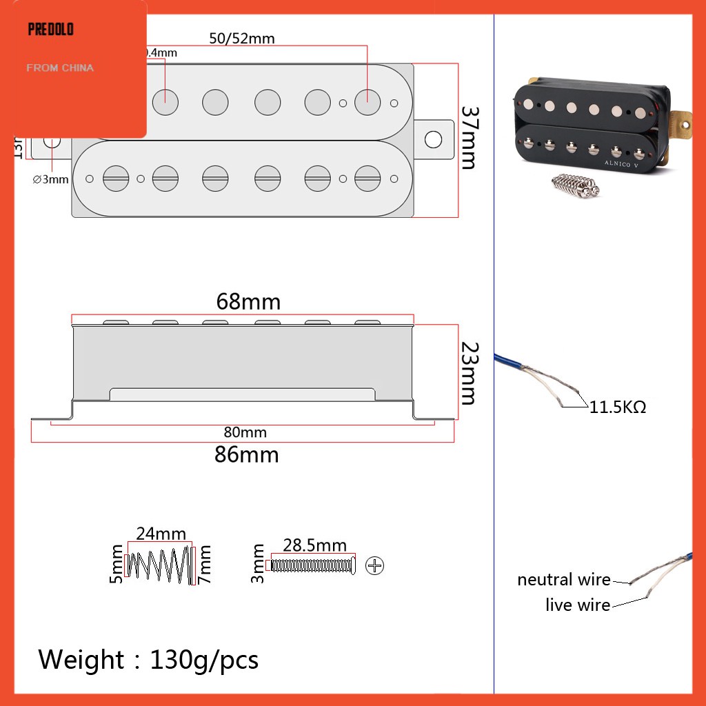 Phụ Kiện Thay Thế Cho Đàn Guitar Điện 52mm St Sg