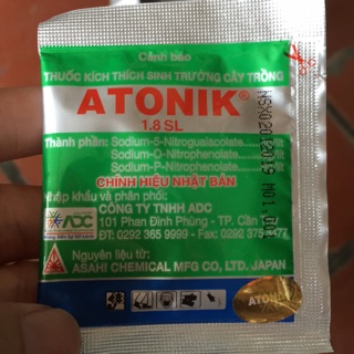 Thuốc kích thích sinh trưởng cây trồng Atonik cho lúa, hoa lan, cây cảnh