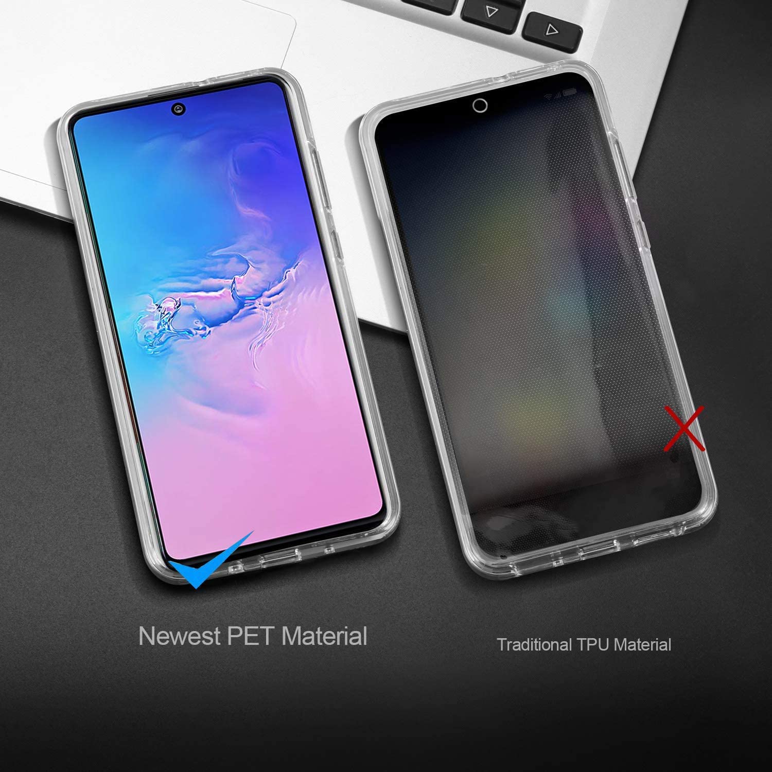 Topewon Ốp điện thoại chống sốc 360 độ Samsung Galaxy Note 20 Ultra 8 9 10 S10 S20 Plus A51 A71 A10 A30 A50 A70 | BigBuy360 - bigbuy360.vn