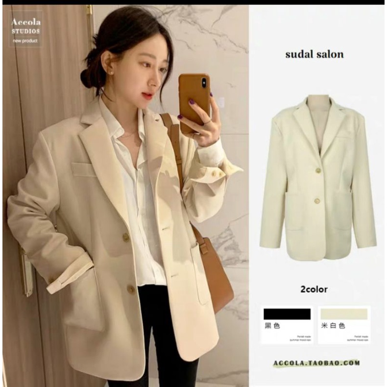 [Rẻ Vô Địch] Áo Blazer, Áo Khoác nữ Ulzzang 2 lớp hottrend  QCCC loại 1 2021 | BigBuy360 - bigbuy360.vn
