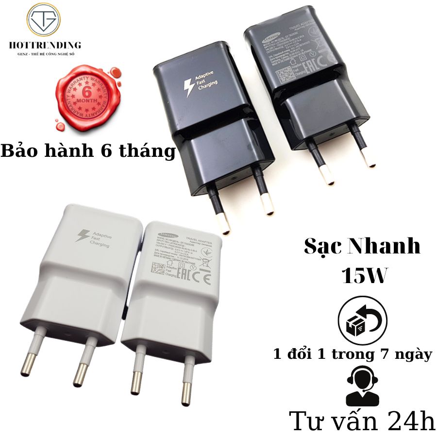 Củ sạc nhanh 15W Samsung Galaxy S8/S8plus Type C