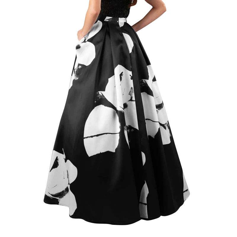 Váy CELMIA Maxi Lưng Cao Họa Tiết Hoa Nữ Tính | BigBuy360 - bigbuy360.vn