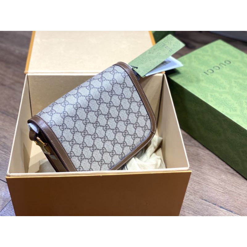 Túi chéo nữ G.C Horsebit sz21cm hàng super vip lót da lộn tag vàng đồng fullbox hãng