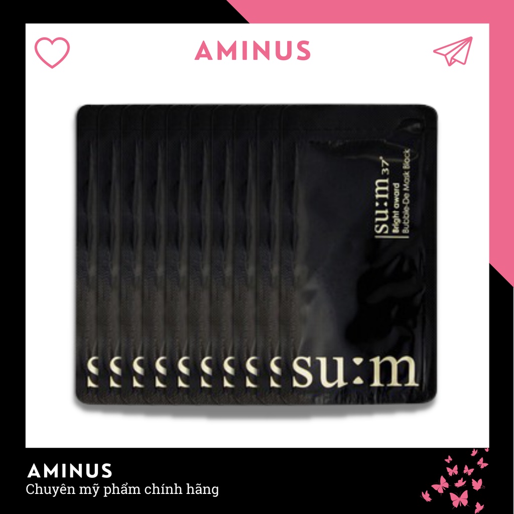 Mặt nạ sủi bọt thải độc Sum 37 – Aminus - MNTD01