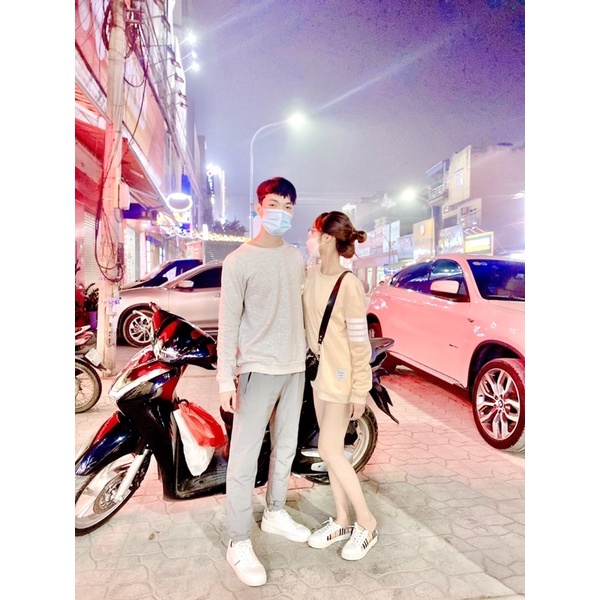 Áo sweater nam nữ unisex form rộng dài tay chất dày đẹp không bai cực hot