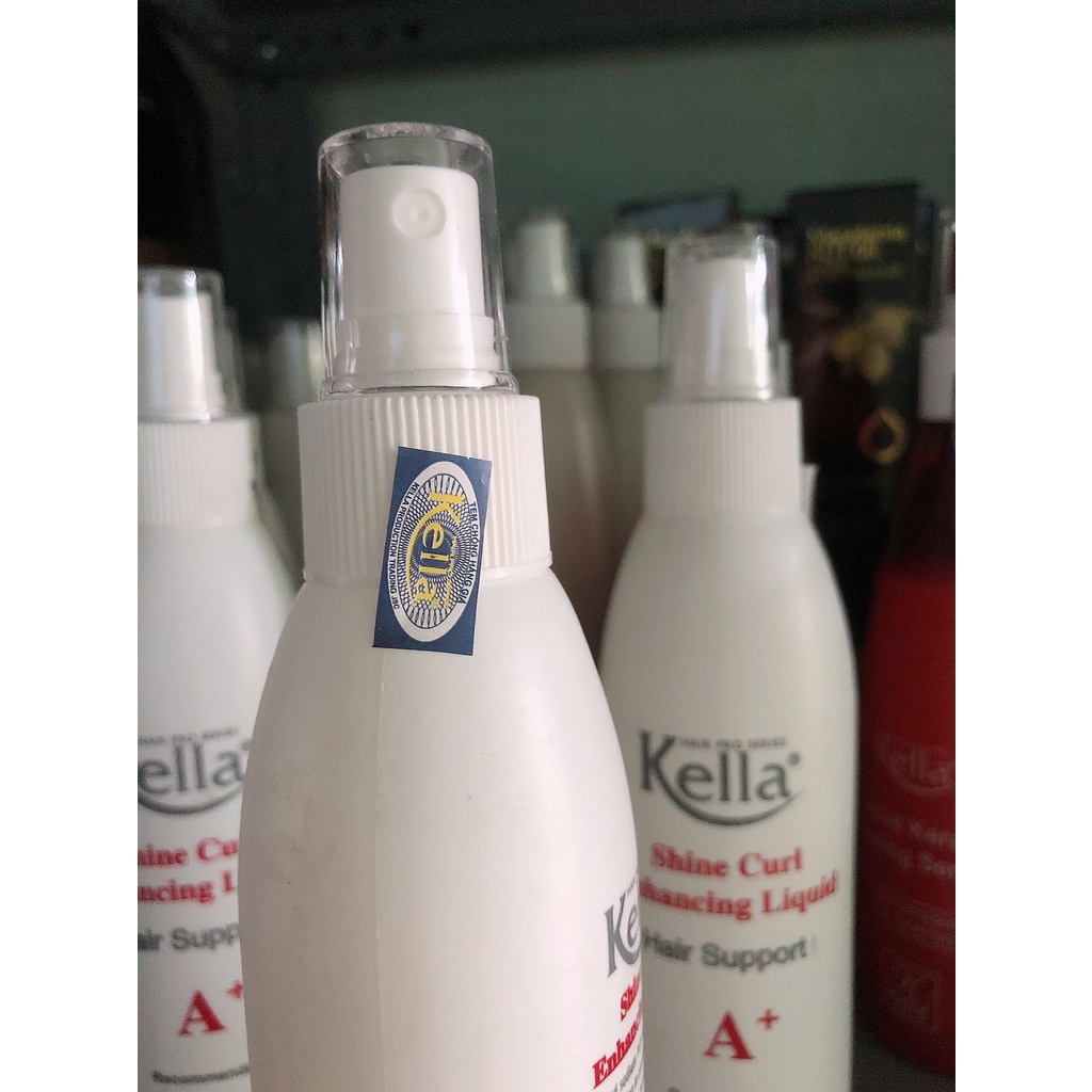 Xịt Dưỡng Tóc Kella A+ Dành Cho Tóc Xoăn 200ml - Xịt Dưỡng Tóc Xoăn