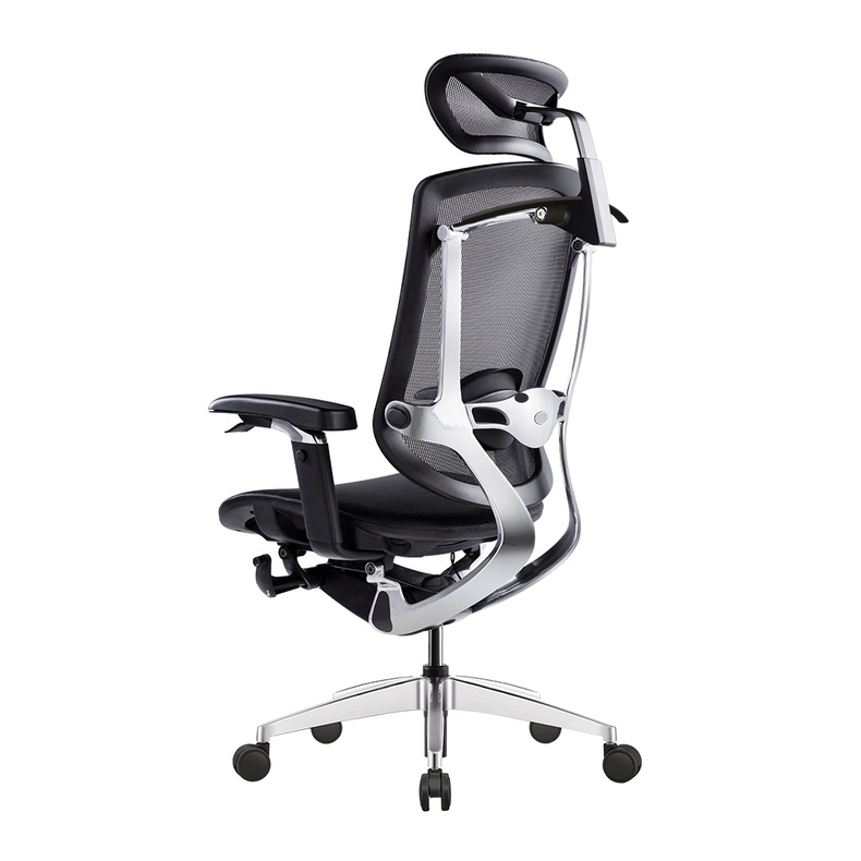 Ghế Công Thái Học Ergonomic GTChair Marrit X Đen - Bản 5D