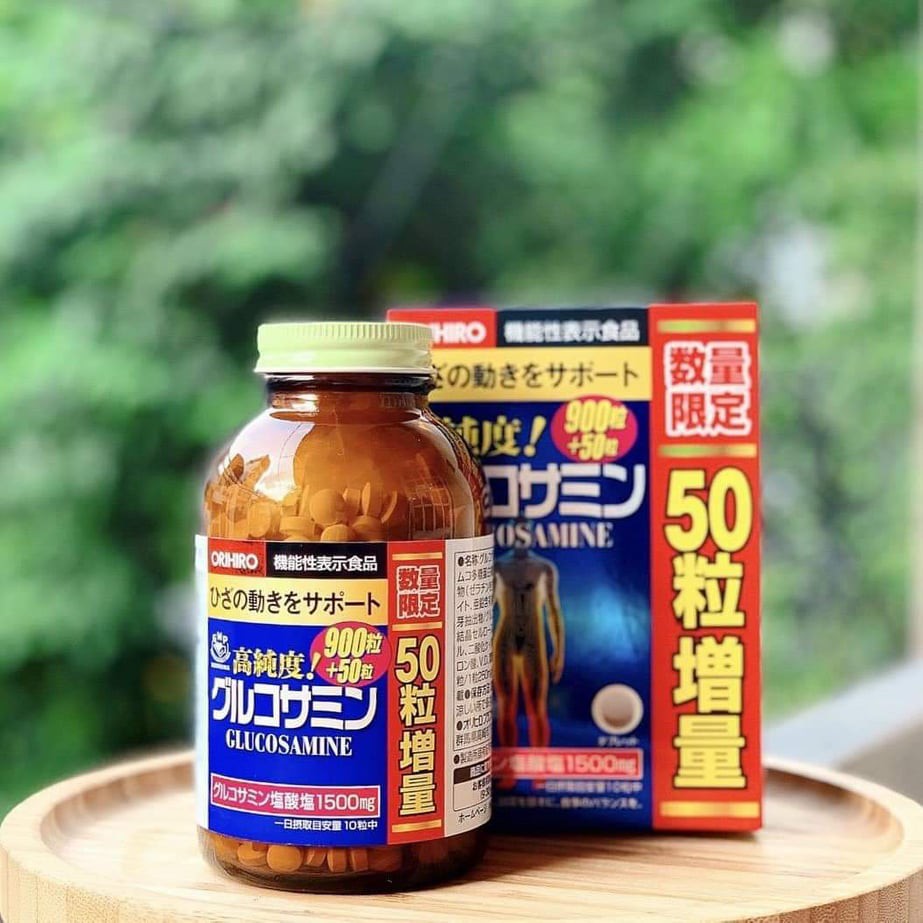 [Giá tốt] Viên bổ xương khớp Glucosamine Orihiro 1500mg Nhật Bản