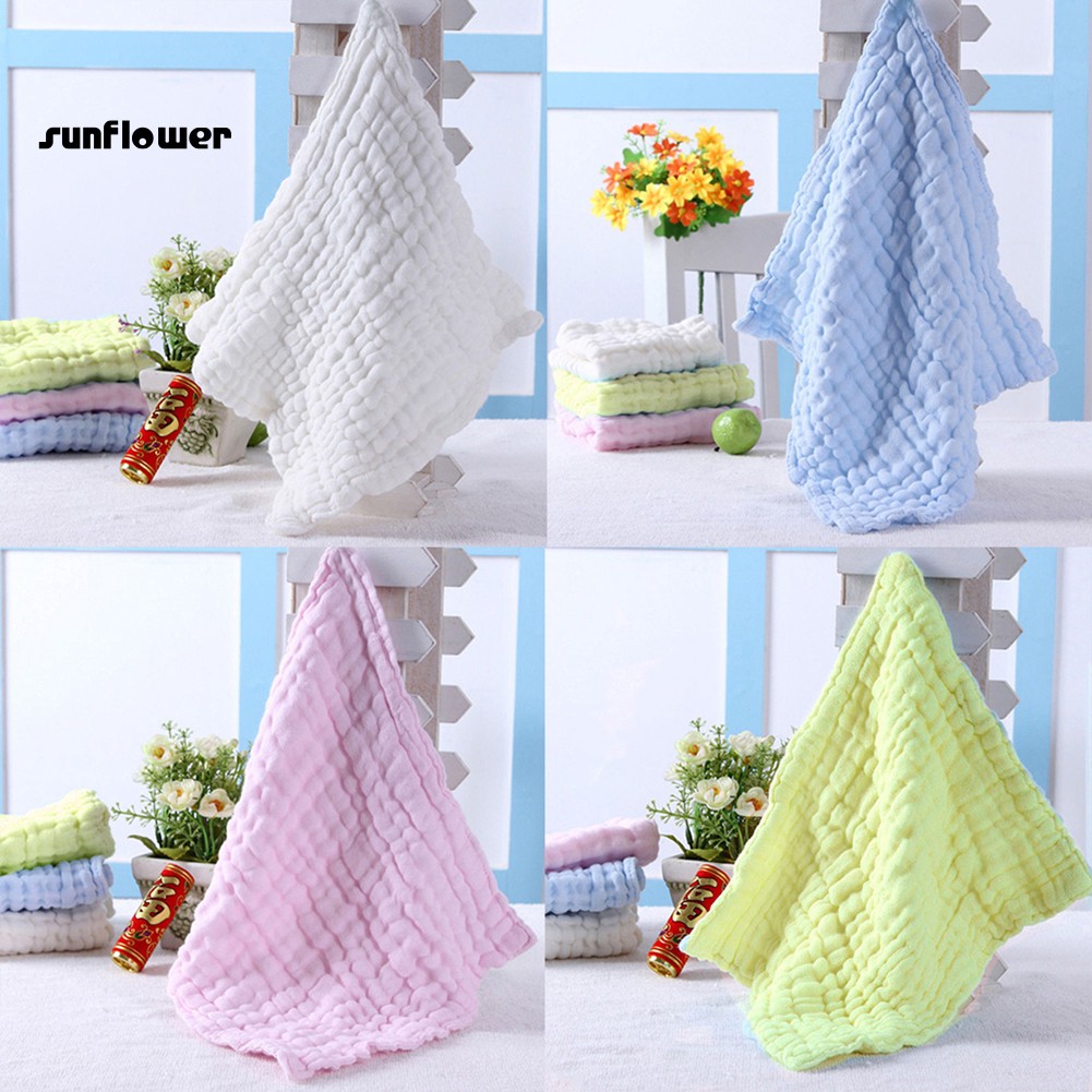 Khăn Tắm Cotton Mềm Mại Cho Bé Sơ Sinh