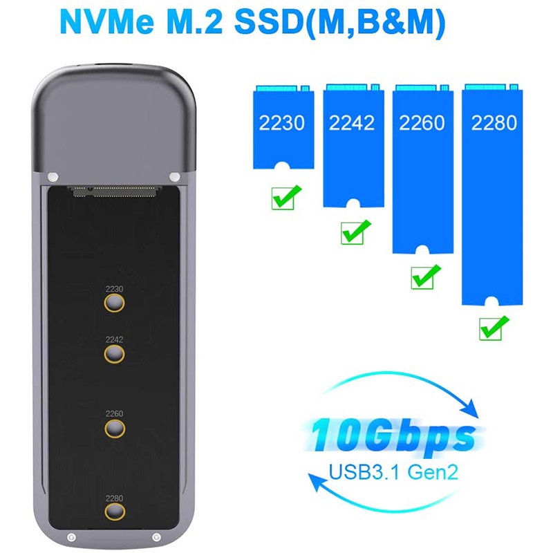 Ổ Đĩa Cứng Ssd Rocketek M.2 Nvme 2230 / 2242 / 2260 / 2280 Pcie Nvme | BigBuy360 - bigbuy360.vn