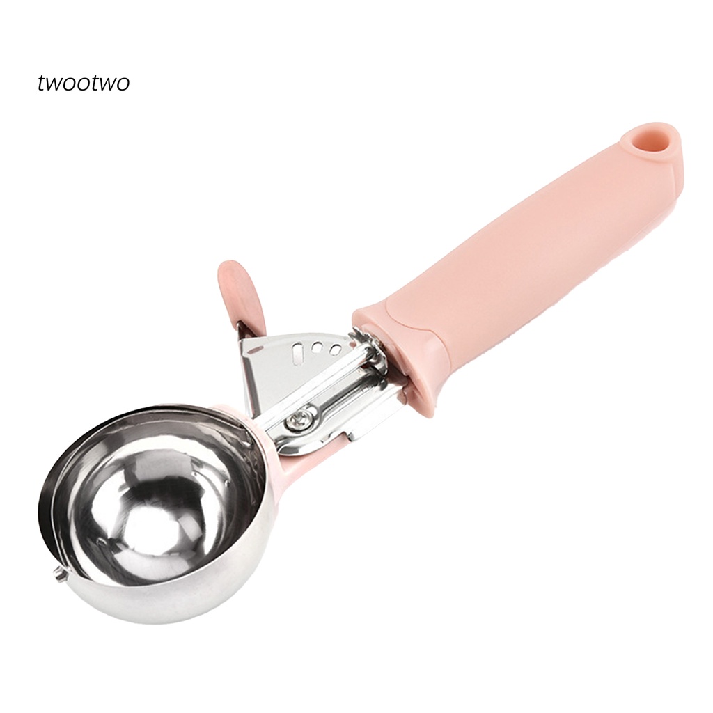 Muỗng múc kem / trái cây bằng thép không gỉ độ cứng cao cho nhà hàng