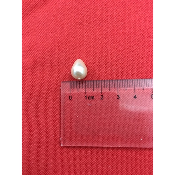 60 Hạt trai Đài Loan giọt nước nguyên liệu handmade KT 10mm