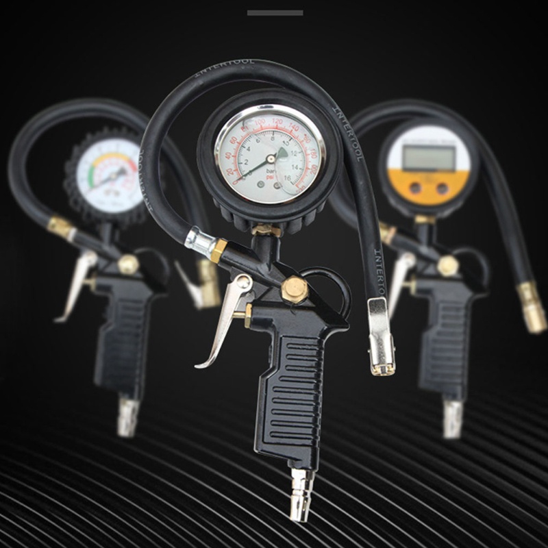 Máy Đo Áp Suất Lốp Xe Hơi Kỹ Thuật Số Chuyên Dụng