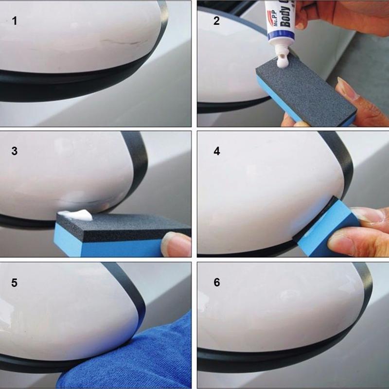 Dung Dịch Xóa Vết Trầy Xước Xe Hơi Kèm Miếng Bọt Biển Tiện Dụng