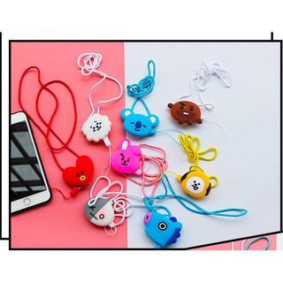 Dây Đeo Điện Thoại BT21 Phát Sáng - BT21 Strap Mẫu 2