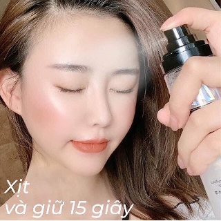 Xịt khóa nền trang điểm star flash makeup spray giữ lớp nền trang điểm luôn mịn màng suốt 24 giờ