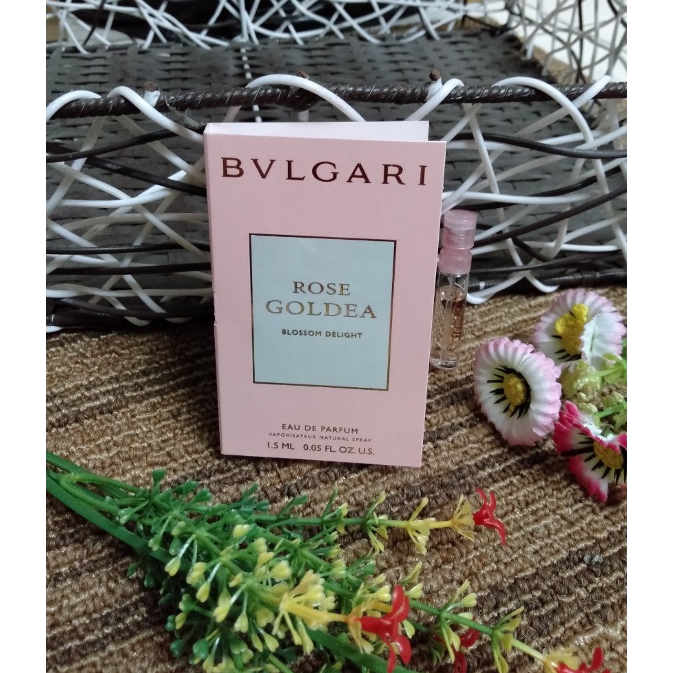 Nước hoa Vial nữ BVL Rose Goldea Blossom Delight chai 1.5ml