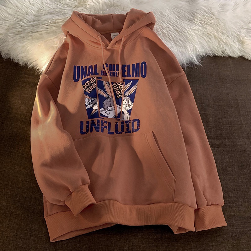 Áo Hoodie Nam Nữ Unisex - Hoạt Hình Thỏ ulzzang- Chất Liệu Nỉ Bông Xuất Hàn Cao Cấp Tuni Clothes