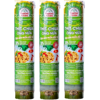 Combo 3 ống thịt chua truyền thống trường foods 220g