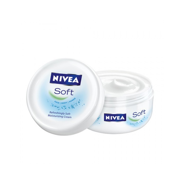 Bộ đôi Kem dưỡng làm mềm da NIVEA Soft Crème 50ml/hũ - 89054