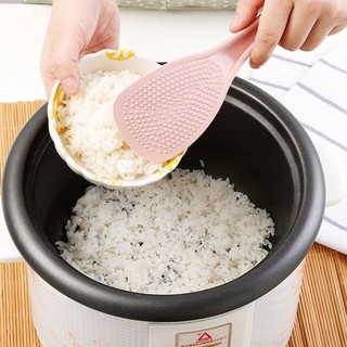 Combo 2 Vá Thìa Xới Cơm Nhựa Lúa Mạch Chống Dính
