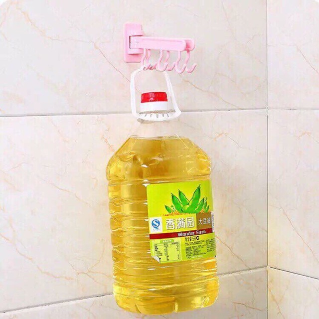 Combo 2 Móc treo khăn 2 nhánh (giao màu ngẫu nhiên)
