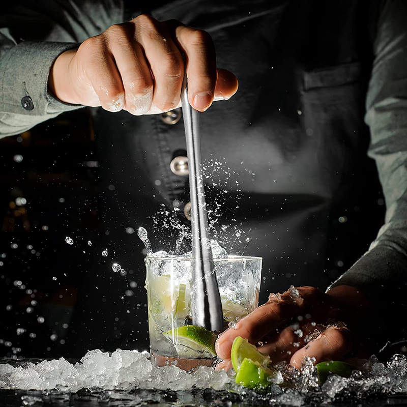 Dụng Cụ Nghiền Đá Cocktail Bằng Thép Không Gỉ 26Cm