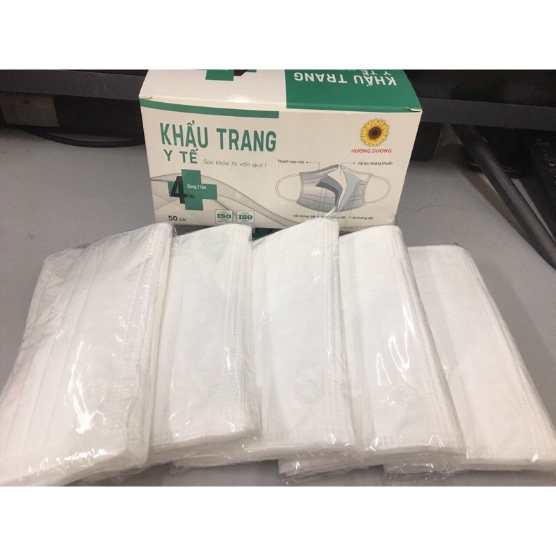 Khẩu trang 4 lớp Hướng Dương