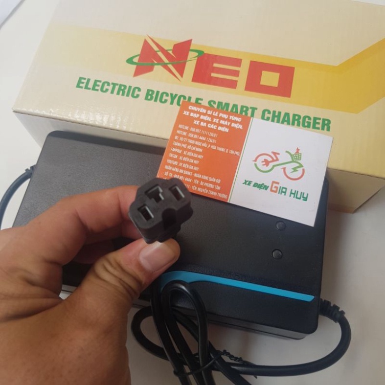 [VIDEO THẬT] Sạc Xe Đạp Điện 48V 12-14AH XE ĐIỆN HUY | BigBuy360 - bigbuy360.vn